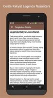 Poster Kisah Rakyat Legenda Nusantara