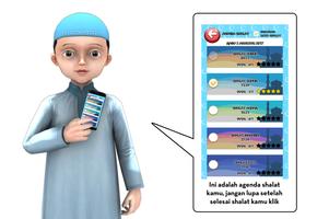 Kartu Shalat & Wudhu imagem de tela 2