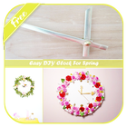 Easy DIY Clock For Spring ไอคอน