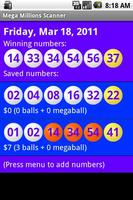 Mega Millions Scanner Lite स्क्रीनशॉट 1