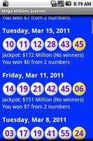 Mega Millions Scanner Lite Screenshot 2