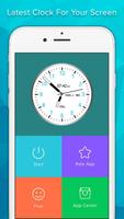 Analog Clock Hand Live Wallpaper poster