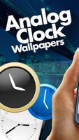 Analog Clock Live Wallpaper App poster