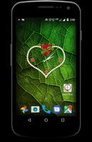 Heart clock live wallpaper free Ekran Görüntüsü 3