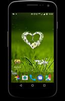 Rose clock live wallpaper Cartaz