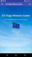 Simple EU Flags Memory Game Affiche