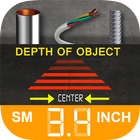 Metal Detector/ Depth of Pipes and Wires Zeichen