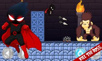 Stick Ninja Adventure World captura de pantalla 1