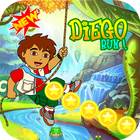 Diego Jungle Run Game - Free icono