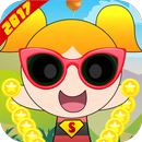 APK Super Power Girl Run Game