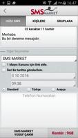 SMS MARKET الملصق