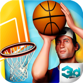 3D Real Basket Ball Mania icon