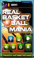 3D Real Basket Ball Mania पोस्टर