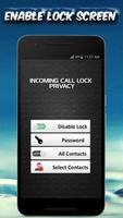 Incoming Calls Lock Privacy-poster