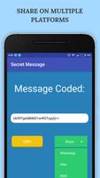Secret Message-Stay Secured स्क्रीनशॉट 1