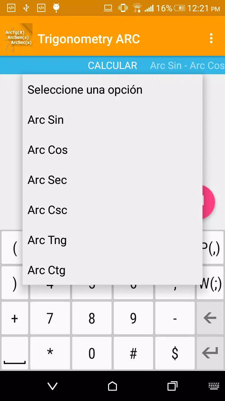 Android İndirme için ArcSin ArcCos ArcTan APK
