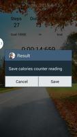 Burned Calories Counter capture d'écran 2