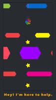 Crossy Color الملصق