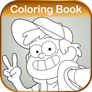 Coloring Book for Gravity-Fall APK