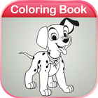 Coloring Book for Dalmatians icono