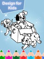 Coloring Book for Dalmatians captura de pantalla 1