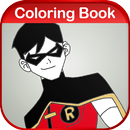 Coloring Game of Young Justice-APK