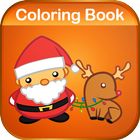 Rudolph & Santa Coloring Game icône