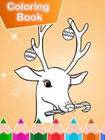 Rudolph & Santa Coloring Game скриншот 2