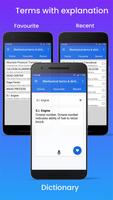 Mechanical dictionary and terms पोस्टर