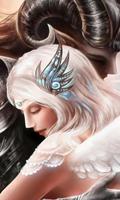 angel and demon wallpaper penulis hantaran