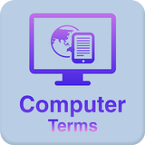 Computer dictionary and terms icon