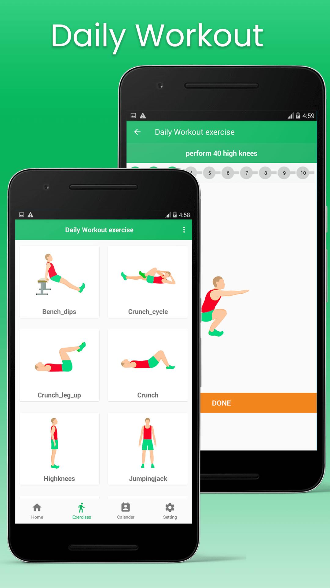 Daily Workout fitness app for Android - APK Download