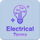 Electrical dictionary and term icône