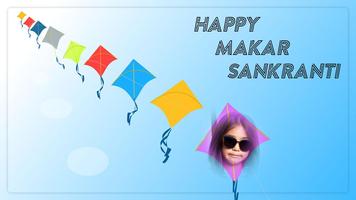 Makar Sankranti photo frame ed imagem de tela 3