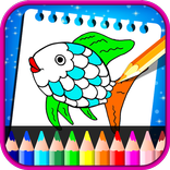 Fish Coloring Book - Coloring Book For Kids