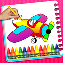 Airplane Coloring Book For Kids & Drawing Book APK