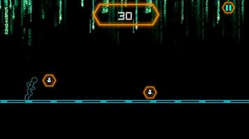 Matrix Stickman Revenge Run captura de pantalla 1