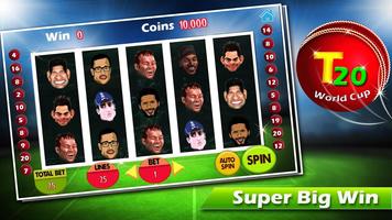 777 Jackpot T20 Cricket Slot Affiche