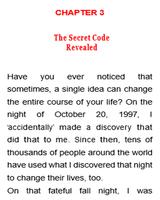 The Secret Code of Success PDF Poster