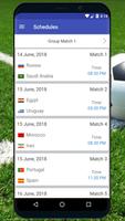 Football World Cup 2018 Russia Live Scores capture d'écran 1