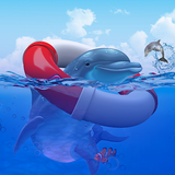 Dolphin Race Simulator আইকন