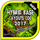 Hybrid Base Layouts Coc 2017 APK