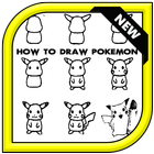 How to draw Pokemon ไอคอน