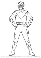 How to draw power rangers syot layar 1