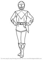 How to draw power rangers imagem de tela 2