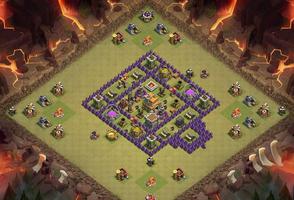 Town Hall 7 Base layouts imagem de tela 1