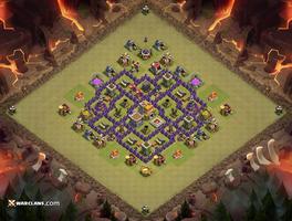 Town Hall 7 Base layouts imagem de tela 2