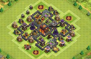 Town Hall 6 Base layouts imagem de tela 2