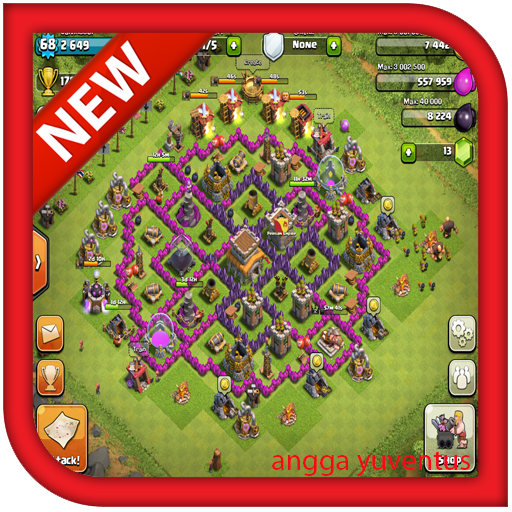 base clash of clans th8