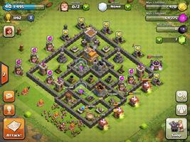 base clash of clans th7 ภาพหน้าจอ 1